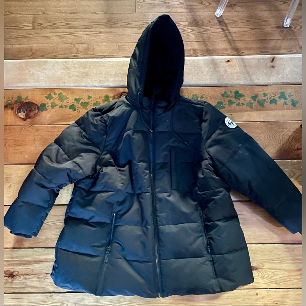 NWOT NEW NEVER WORN ARCTIC EXPEDITION 3X Black down filled jacket $300